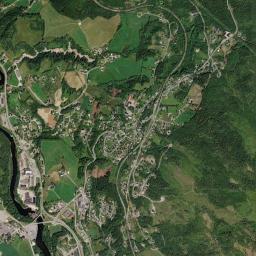 Meråker High Resolution Satellite Map