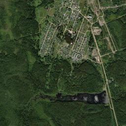 Borovoy High Resolution Satellite Map