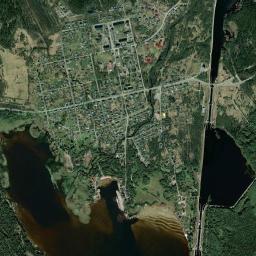 Povenets High Resolution Satellite Map