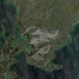 Aerial view of Van Dyke Pegmatite