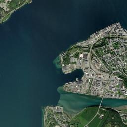 Åndalsnes High Resolution Satellite Map