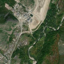 Omsukchan High Resolution Satellite Map