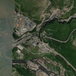 Nezhdaninskoe High Resolution Satellite Map