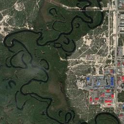 Nizhnesortymskiy High Resolution Satellite Map