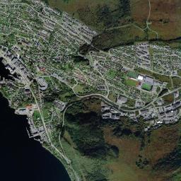 Ulstein High Resolution Satellite Map