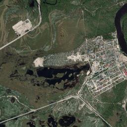 Russkinskiye High Resolution Satellite Map