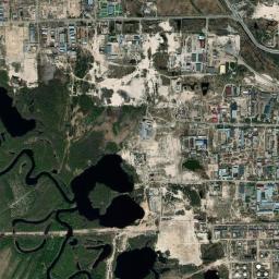 Raduzhny High Resolution Satellite Map