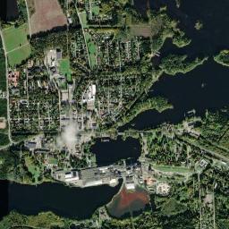 Mänttä High Resolution Satellite Map