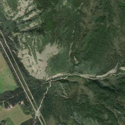 Aerial view of Plume Agate Trail