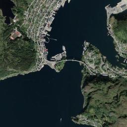 Vågsøy High Resolution Satellite Map