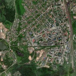 Nyandoma High Resolution Satellite Map