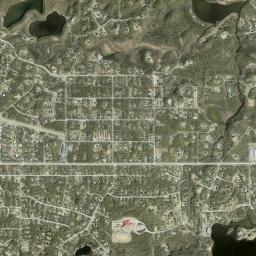 Lakes High Resolution Satellite Map