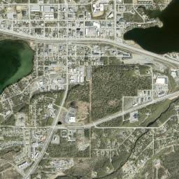 Wasilla High Resolution Satellite Map