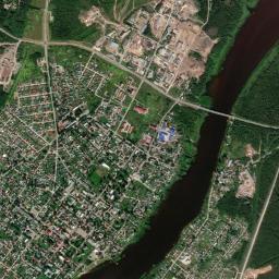 Kargopol’ High Resolution Satellite Map