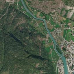 Gaupne High Resolution Satellite Map