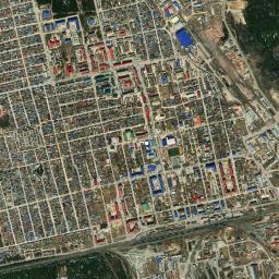 Sovetskiy High Resolution Satellite Map