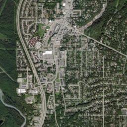 Eagle River High Resolution Satellite Map