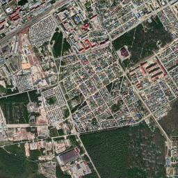 Yugorsk High Resolution Satellite Map