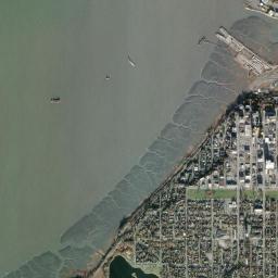 Anchorage, Alaska map(satellite map)