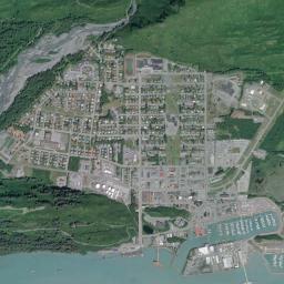 Valdez High Resolution Satellite Map