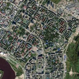 Nefteyugansk High Resolution Satellite Map