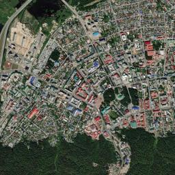Khanty-Mansiysk High Resolution Satellite Map