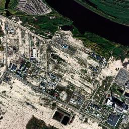 Izluchinsk High Resolution Satellite Map