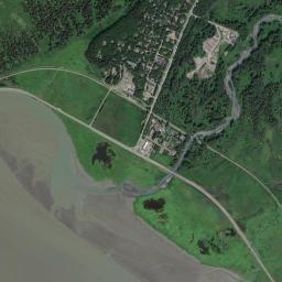 Girdwood High Resolution Satellite Map