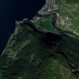 Aurland High Resolution Satellite Map