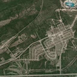 Aerial view of Pine Point