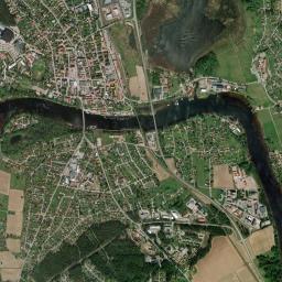 Leksand High Resolution Satellite Map