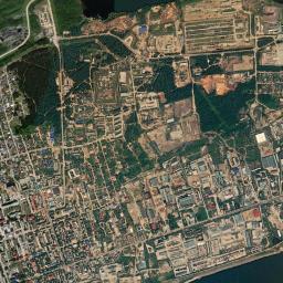 Lensk High Resolution Satellite Map