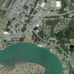 Kenai High Resolution Satellite Map