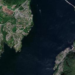 Frekhaug High Resolution Satellite Map