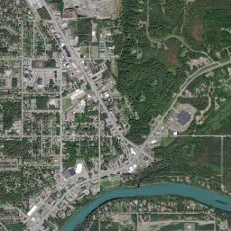 Soldotna High Resolution Satellite Map