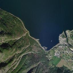 Eidfjord High Resolution Satellite Map