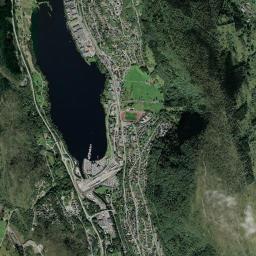 Indre Arna High Resolution Satellite Map