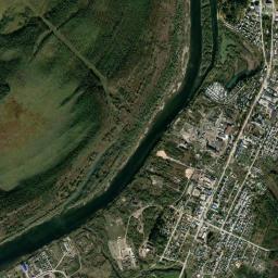 Krasnovishersk High Resolution Satellite Map