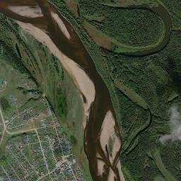 Gayny High Resolution Satellite Map