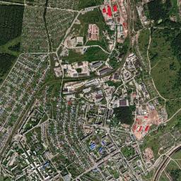 Severoural’sk High Resolution Satellite Map