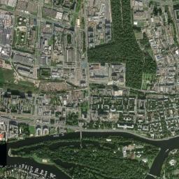 Staraya Derevnya High Resolution Satellite Map