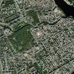 Vasyl'evsky Ostrov High Resolution Satellite Map