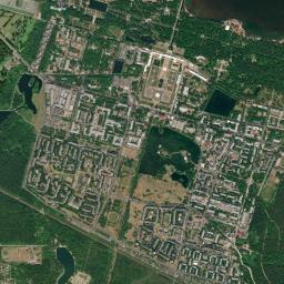 Peterhof High Resolution Satellite Map