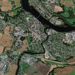 Øvre Eiker High Resolution Satellite Map