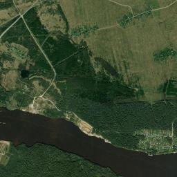 Kuzino High Resolution Satellite Map