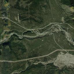 Aerial view of Spruce Creek Panning Reserve
