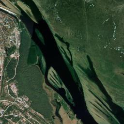 Mezhdurechenskiy High Resolution Satellite Map