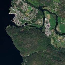 Suldal High Resolution Satellite Map