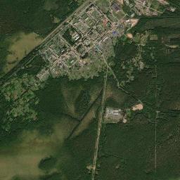 Svetlopolyansk High Resolution Satellite Map