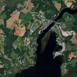 Sauherad High Resolution Satellite Map